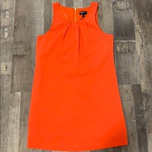 Size 4 Oleg Cassini orange dress with zipper